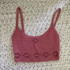 Free people crochet top